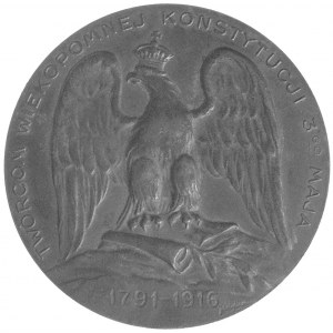 medal autorstwa J. Chylińskiego wybity w 1916 r. z okaz...
