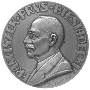 Franciszek Prus-Biesiadecki- medal autorstwa P. Wojtowi...