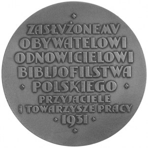 Franciszek Prus-Biesiadecki- medal autorstwa P. Wojtowi...