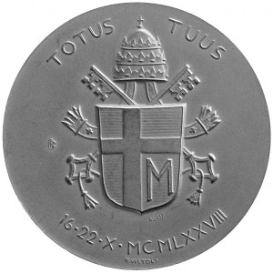 papież Jan Paweł II- medal autorstwa R. Vistoli 1978 r....