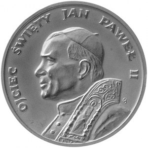 papież Jan Paweł II- I Pielgrzymka do Polski- medal aut...