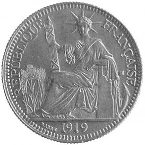 10 centów 1914, Aw i Rw j. w. katalogu j. w. wyceniona ...