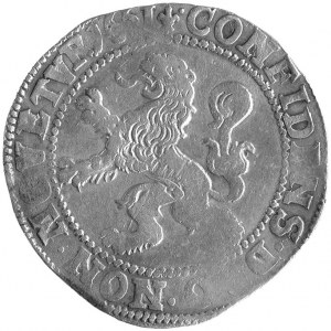 talar lewkowy 1651, Geldria, Aw: Rycerz, poniżej tarcza...