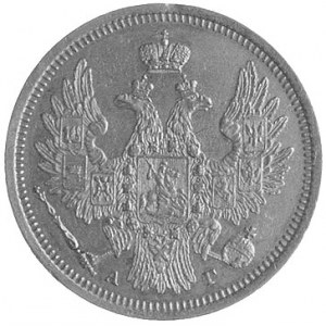 5 rubli 1852, Petersburg, Fr.138, Uzdenikow 234, złoto ...