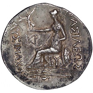 Królestwo Tracji, Lizymach 323- 281 pne, tetradrachma, ...