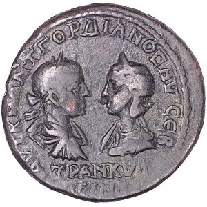 Gordian III i Trankilina 238- 244, Moesia Inferior- Mar...