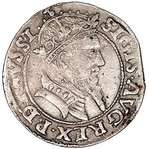 grosz 1556, Gdańsk, Kurp. 945 R3, Gum. 642, T. 4, monet...