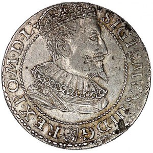 szóstak 1596, Malbork, odmiana z napisem SEv powstała w...