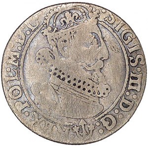 szóstak 1623, Kraków, awers jak Kurp. 1454, na rewersie...