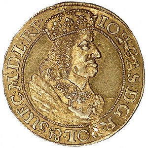 dukat 1658, Gdańsk, H-Cz. 2129 R, Fr. 24, złoto, 3.45 g...