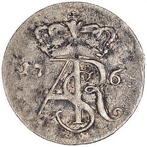 trojak 1765, Toruń, Plage 518, rzadki