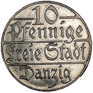 10 fenigów 1923, Berlin, Parchimowicz 57b