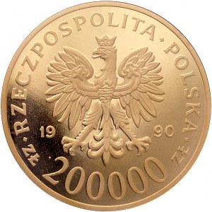 200.000 złotych 1990, Warszawa, Solidarność 1980-1990, ...