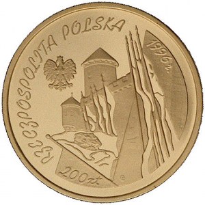 200 złotych 1996, Warszawa, Henryk Sienkiewicz, Parchim...