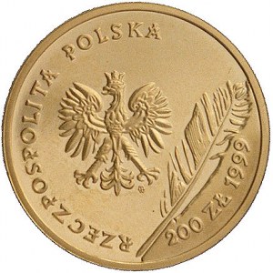 200 złotych 1999, Warszawa, 150 rocznica śmierci Julius...