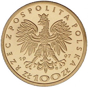 100 złotych 1997, Warszawa, Stefan Batory, Parchimowicz...