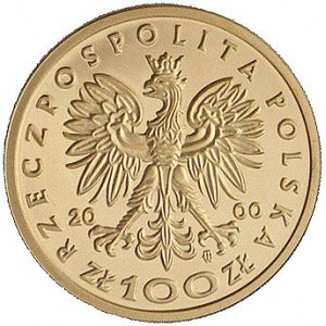 100 złotych 2000, Warszawa, Jan II Kazimierz, Parchimow...