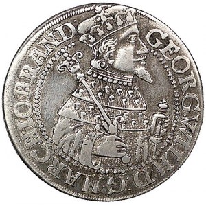 ort 1625, Królewiec, odmiana ze znakiem mincerza pod ta...