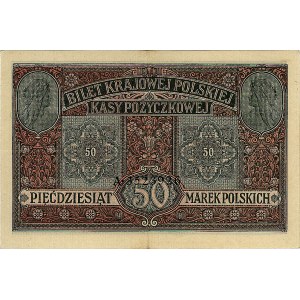 50 marek polskich 9.12.1916, \jenerał, Pick 5