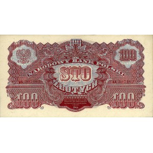 100 złotych 1944, \obowiązkowym, seria AA