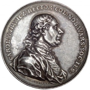 medal wybity w 1772 r. dla upamiętnienia zasług Karola ...