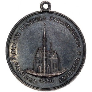 medal wybity na pamiątkę fundacji kościoła parafialnego...