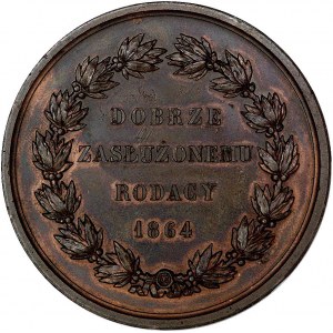 Aleksander Fredro- medal autorstwa A. Barre'a 1864 r., ...