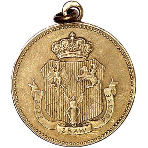 medalik na pamiątkę Powstania Styczniowego sygn. Pinion...