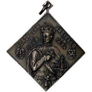 500-lecie Bitwy Grunwaldzkiej medalik wybity w 1910 r.,...