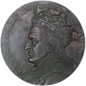 Władysław Jagiełło- medal, jak poz. 799. ale wybity w b...