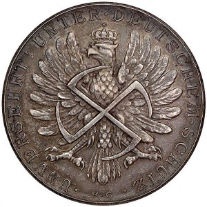 Matka Boska Częstochowska- medal autorstwa K. Goetza 19...