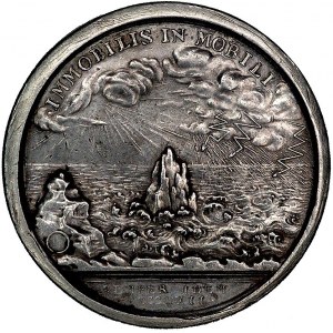 medal Aleksego Bestużewa-Riumina 1762 r., Aw: Półpostać...