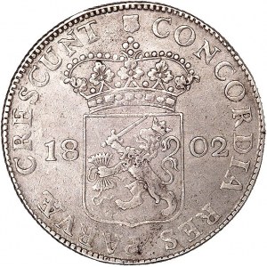 silver dukat (srebrny dukaton) 1802, Utrecht, Delmonte ...