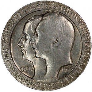 3 marki 1910, Berlin, J. 107, moneta wybita na 100-leci...