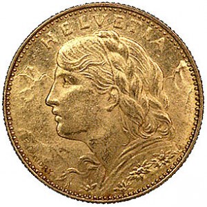 10 franków 1913, Berno, Fr. 504, złoto, 3.22 g
