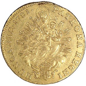 dwudukat 1781, Krzemnica, Herinek 16, Fr. 77, złoto, 6....