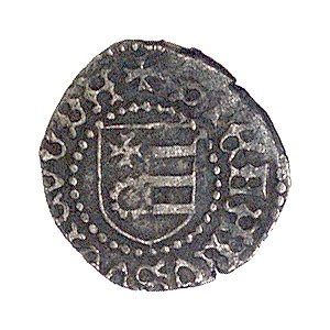 Stefan III 1457-1504, grosz, Aw: Głowa wołu (herb Mołda...