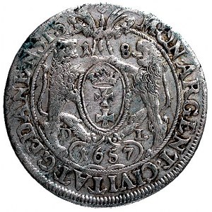 ort 1657, Gdańsk, Kurp. 853 R, Gum. 1911