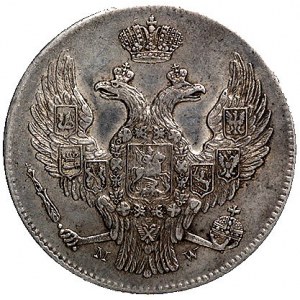 30 kopiejek = 2 złote 1840, Warszawa, odmiana bez kropk...