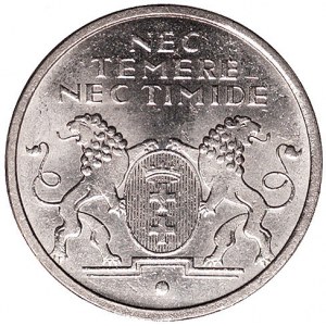 5 guldenów 1935, Berlin, Koga, Parchimowicz 68, pięknie...