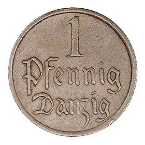 zestaw monet: 1 fenig 1923 i 1937, Berlin, Parchimowicz...