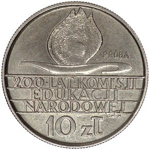 10 złotych 1973, 200-lat Komisji Edukacji Narodowej, na...