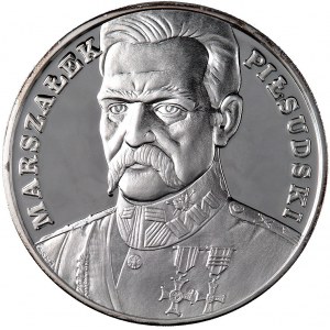 200.000 złotych 1990, Solidarity Mint - USA, Józef Piłs...