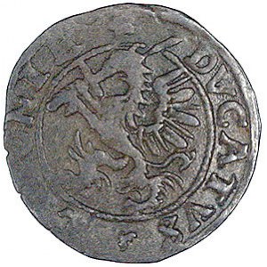 szeląg 1572, Dahlen, typ jak Kurp. 992 R3 ale na rewers...