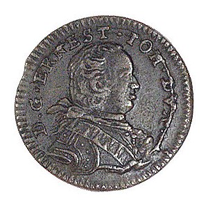 szeląg 1764, Mitawa, Kam. 374 R1, Kruggel 6.1.2.1., pat...