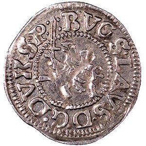 podwójny szeląg 1622, Szczecin, odmiana ze znakiem minc...
