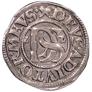 podwójny szeląg 1622, Szczecin, odmiana ze znakiem minc...