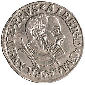 trojak 1538, Królewiec, Neumann 42, Bahr. 1165