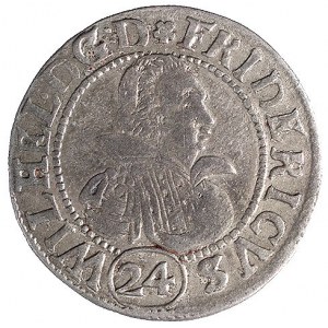 24 krajcary 1622, Cieszyn, F.u.S. -, moneta z popiersie...