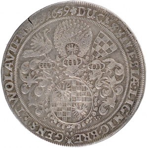 talar 1659, Brzeg, F.u.S. 1778, Dav. 7731, lekko pęknię...
